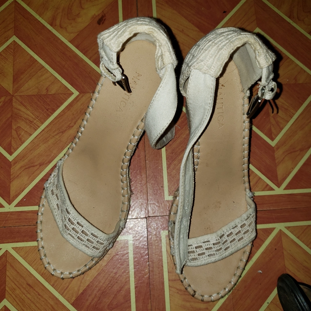 Nautica wedge heels 8.5 BOGO